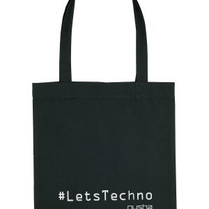 lets techno tote bag